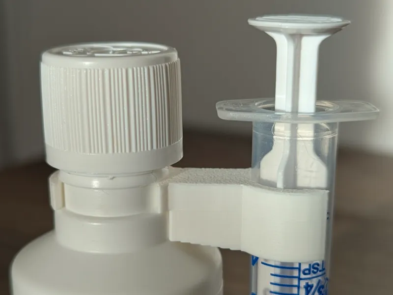 Laxatract Syringe Holder for 50 ml bottle