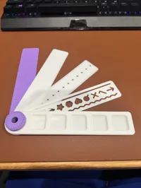 2 color, single plate, 0.2mm layer, 2 walls, 15% infill