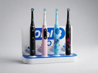 Toothbrush Holder, Replaceable Covers, Oral-B iO 6