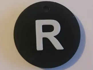Letter Keychain