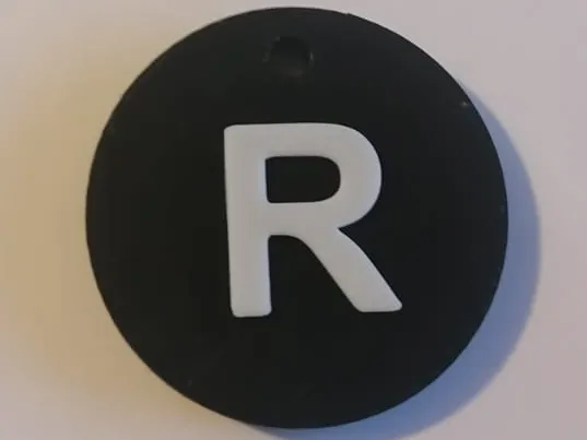 Letter Keychain