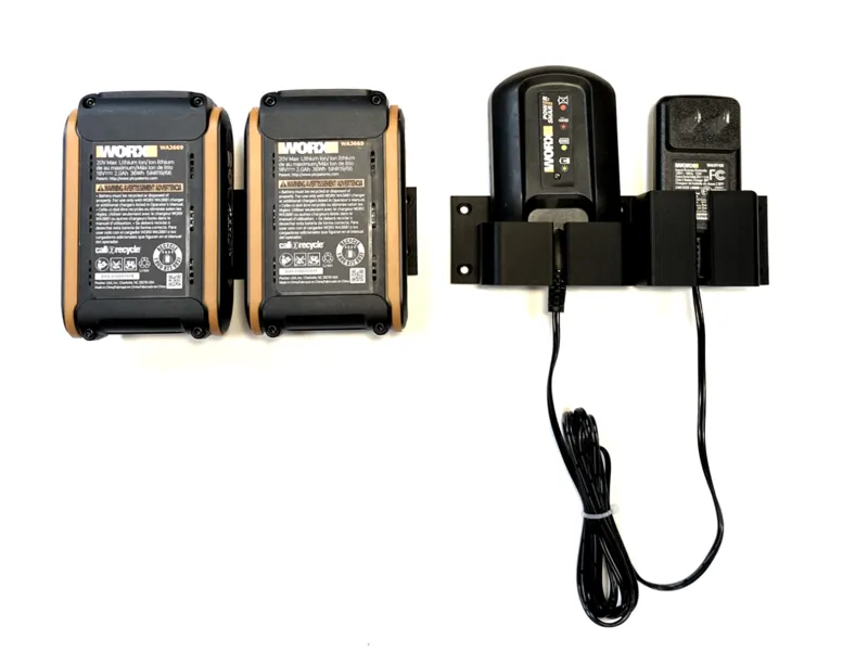 WORX WA3669 20V DUAL BATTERY HOLDER STATION