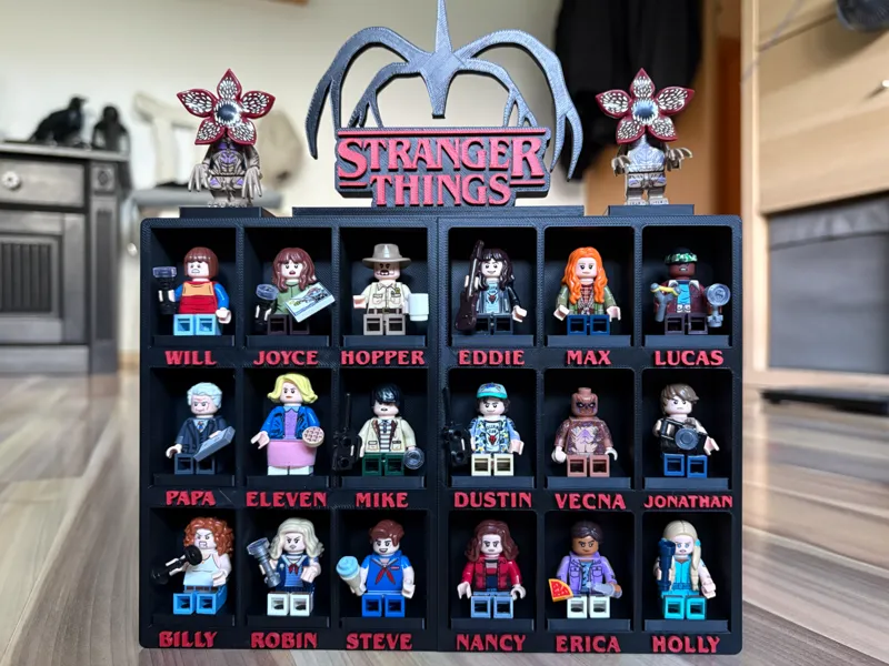 Stranger Things Legodisplay – No AMS Version