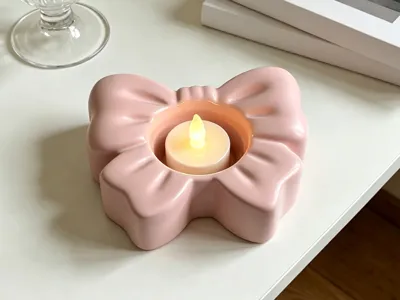 Bow Lamp Holder