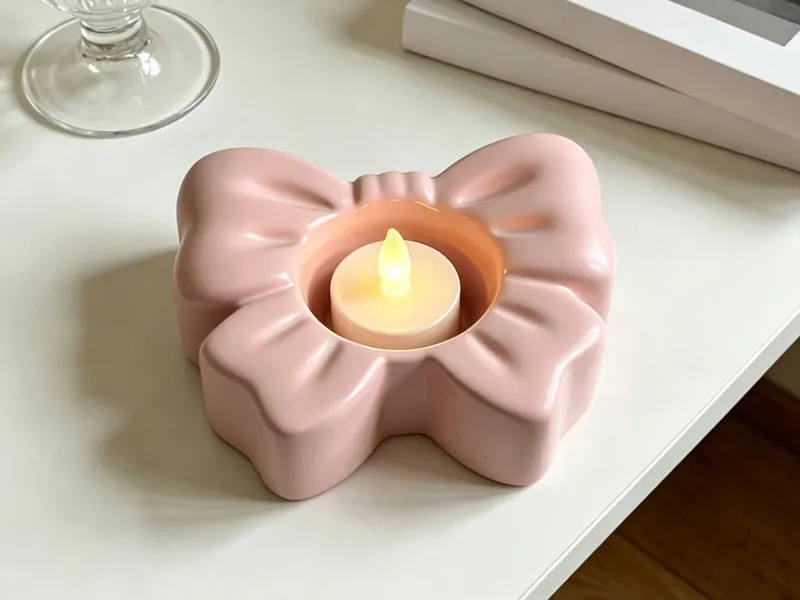 蝴蝶结灯台