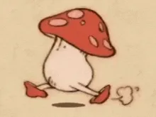 Delicious in Dungeon walking mushroom