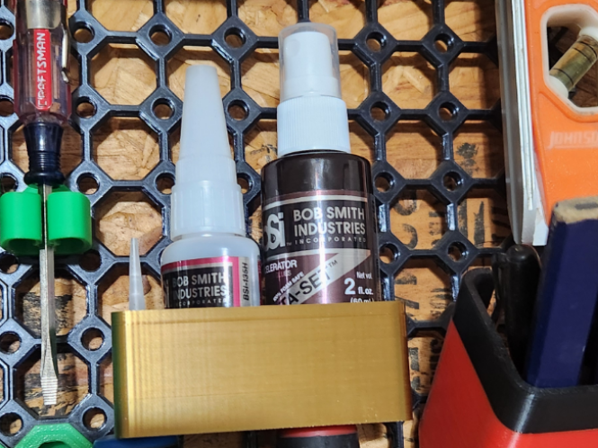 Multiboard Holder for BSI 1oz CA Glue Accelerator 