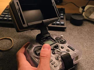 EV800D mount for Radiomaster pocket.