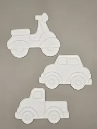 Set créatif à colorier véhicules (trottinette, camion, voiture) — photo 3