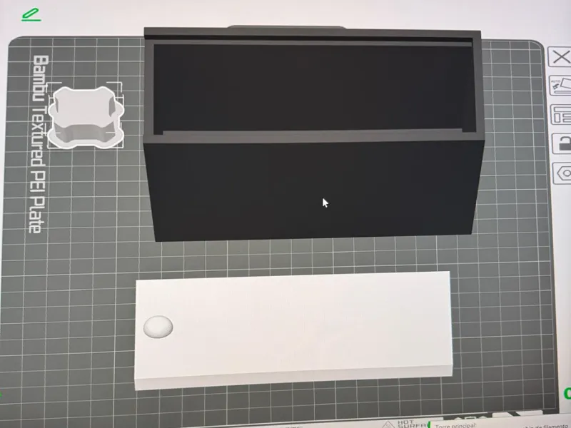 caja decorativa con tapa