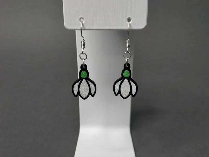 Snowdrop Earrings (Spring 2025 - Design 4/5)