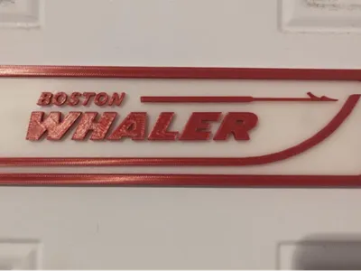 BOSTON WHALER MAGNET - USES 3- 6MM BY 2MM MAGNETS