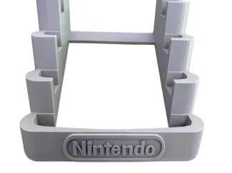 SNES cart holder (PAL) with logo
