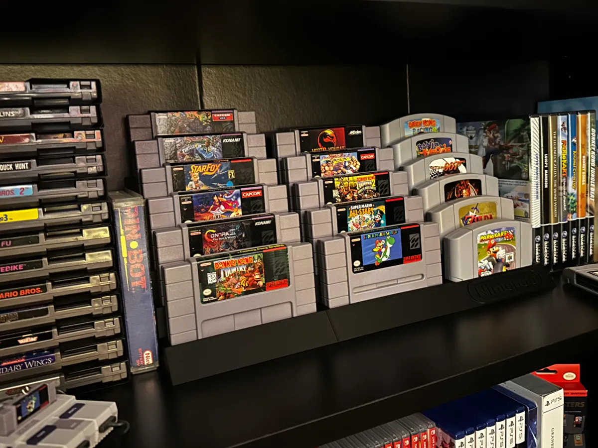Présentoir pour cartouches SNES (NTSC)