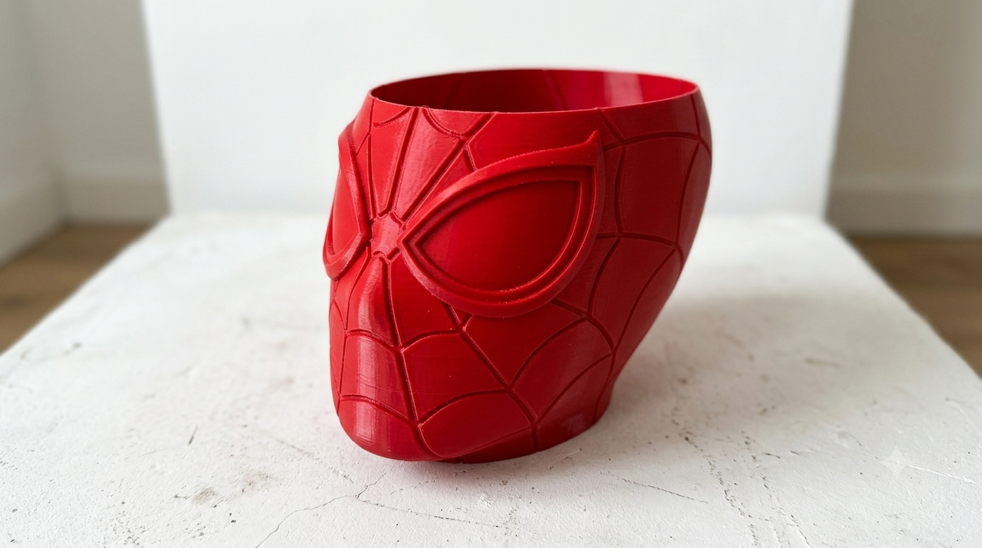 Miniatura 3 do modelo 3D Spider-Man Popcorn & Candy Bowl