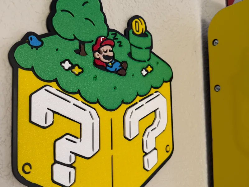 Mario’s Hideaway Wall Art (No AMS)