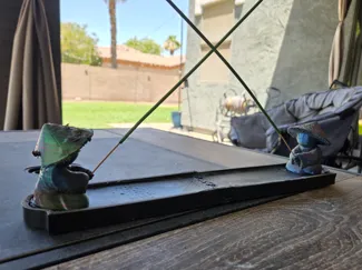 Fisherman Incense Holder: Long Incense Stick Remix
