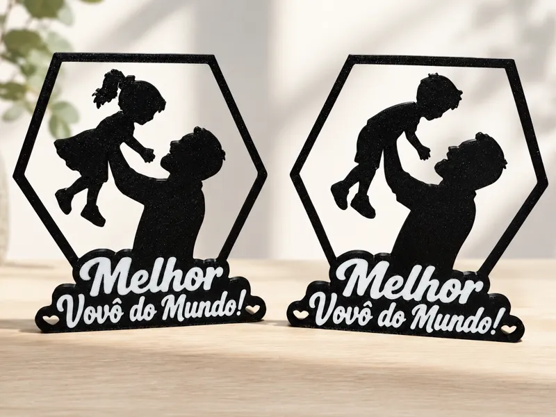 Best Grandpa in the World – Decorative Set