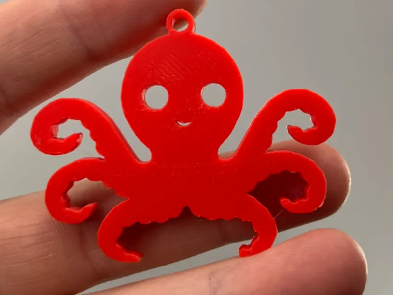 octopus keychain