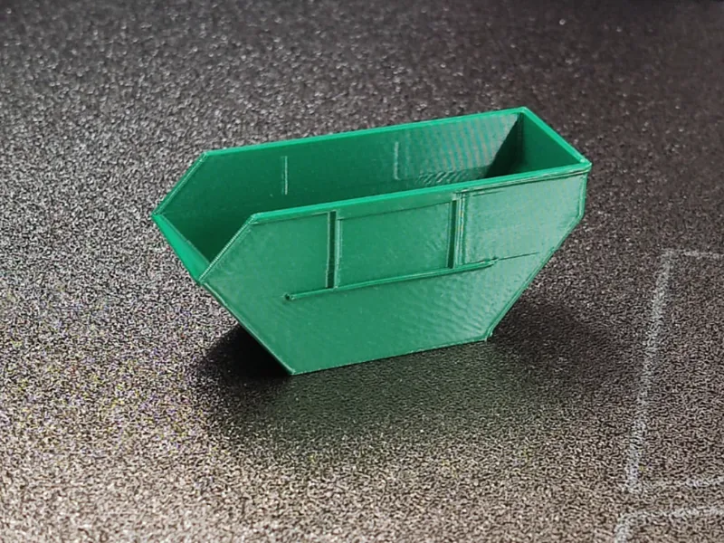 Absetzmulde Container 1:80