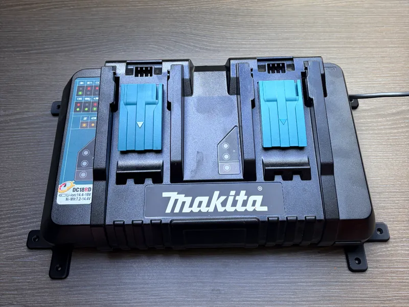 Wall mount for Makita Battery Charger