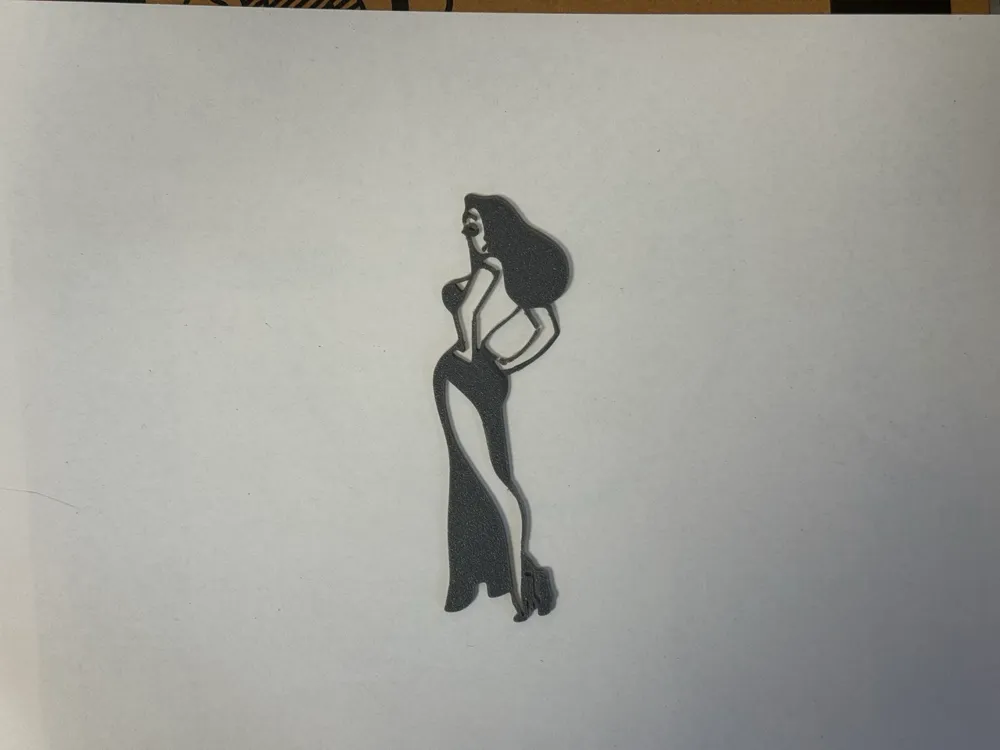 Jessica Rabbit - de ¿Quién engañó a Roger Rabbit? - Modelo de impresión ...