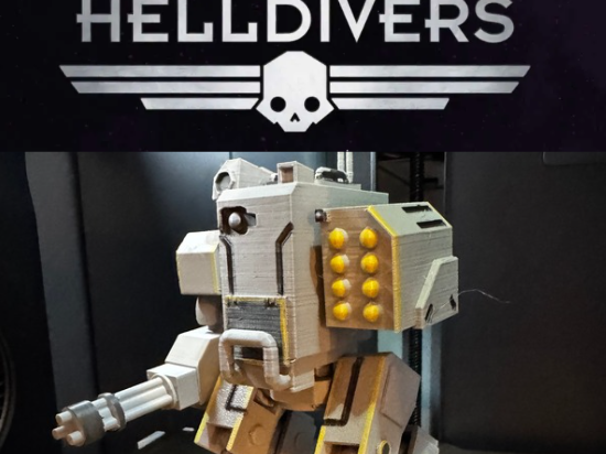 HELLDIVERS EXO-44 mech