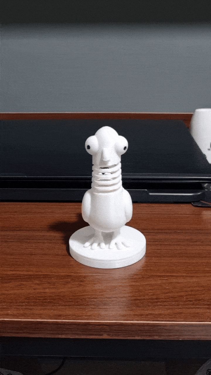 Flexible Bird Neck Pigeon – Wiggly Desktop Toy