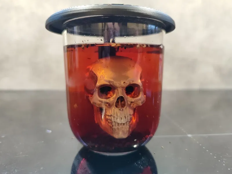 Hanging Skull Tea Infuser