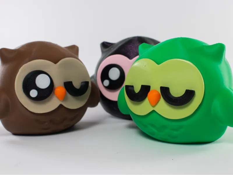 Alert Owl – A 'Do Not Disturb' Desk Figurine