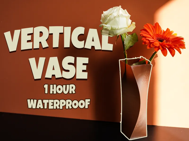 Soliflore vertical vase 