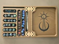 A1 Print Profile - Dice Vault, both halves