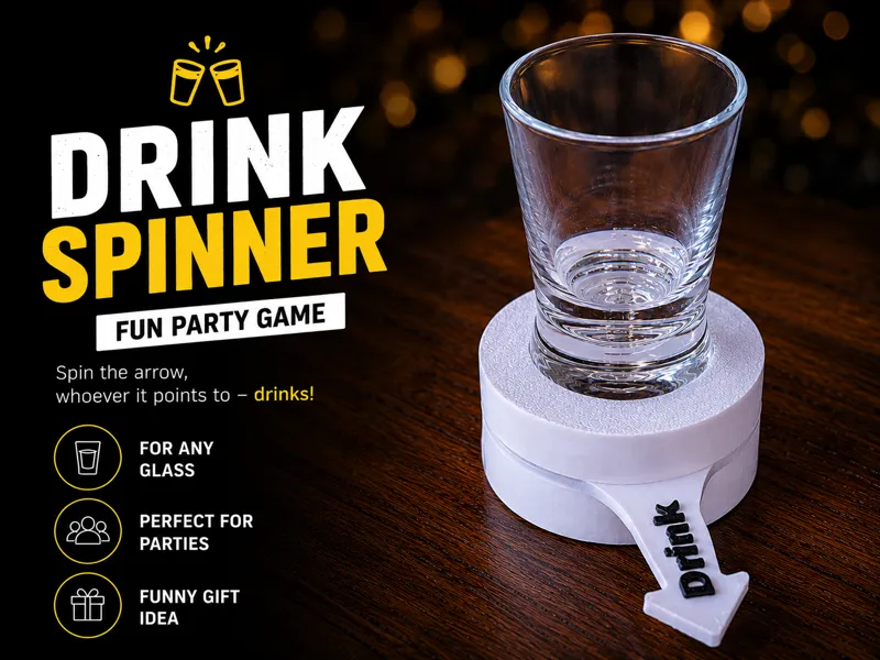 Drink Spinner – Funny Party Drinking Game