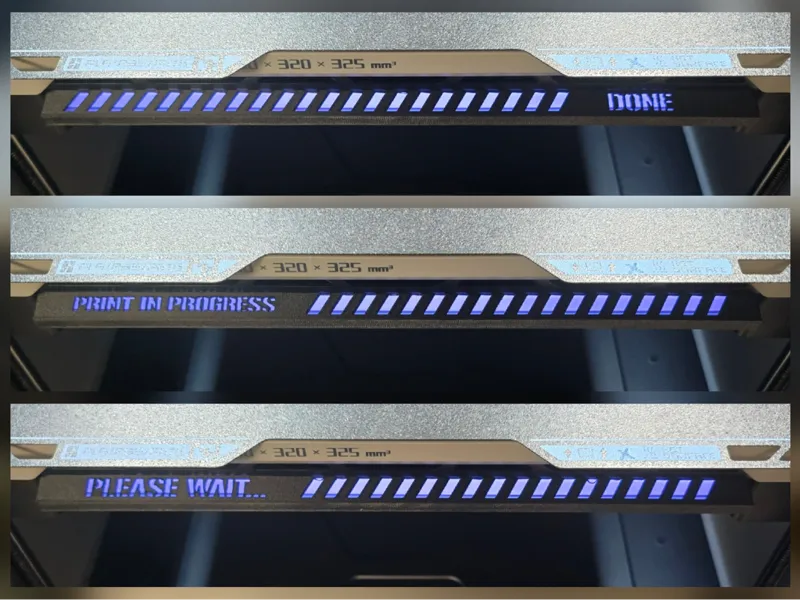 Statuts Led Cover  serie H2(H2D/H2DPRO/H2S/H2C)
