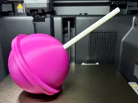 Oversized Lollipop Container