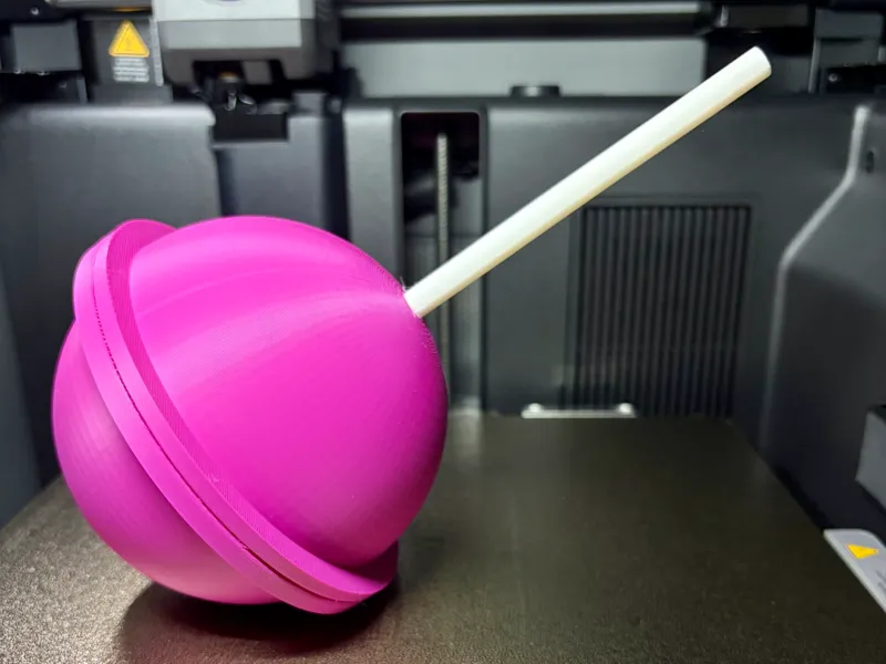 Oversized Lollipop Container