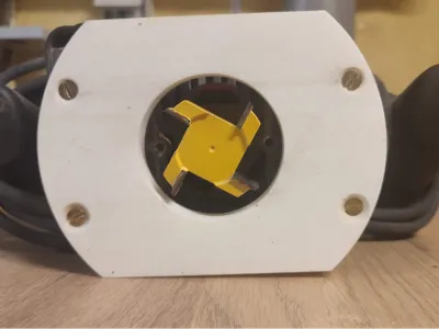 router base for angled strips