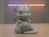 Dragon chibi d'Halloween — photo 1
