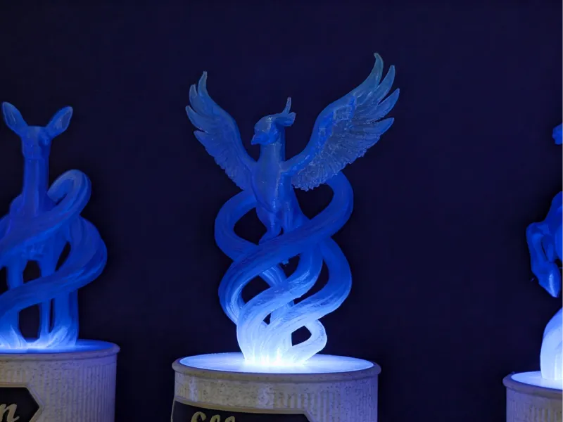 Phoenix Patronus (for Patronus stocking hanger)