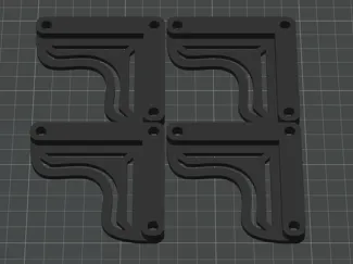 Supporto a parete per specchio - minimal e sicuro