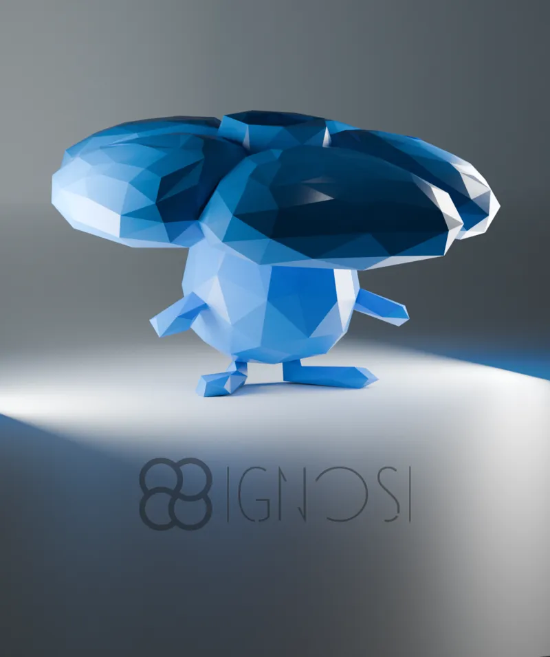 (#45) Vileplume Low Poly