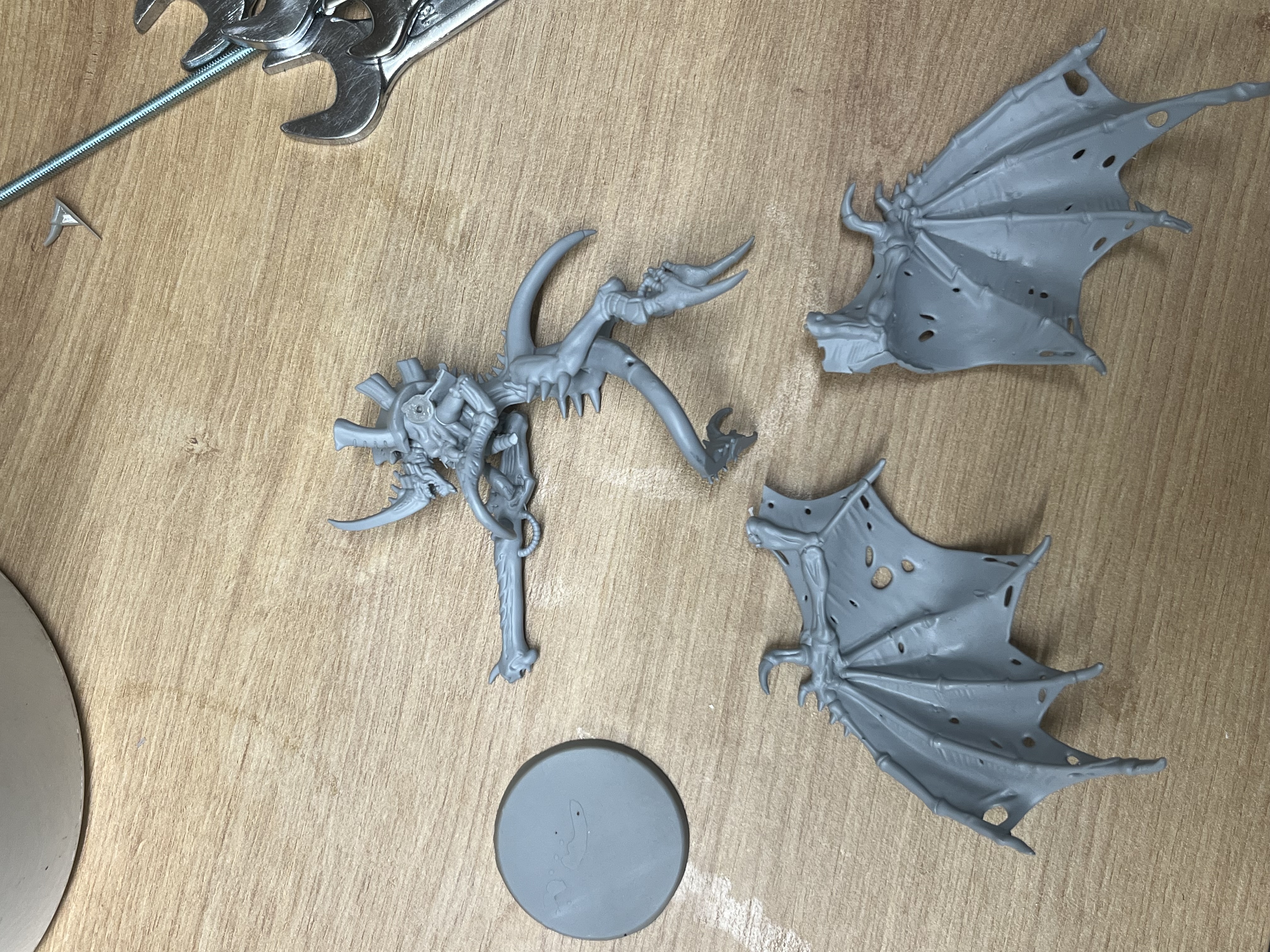 Squelette dragon DND 110mm - 1
