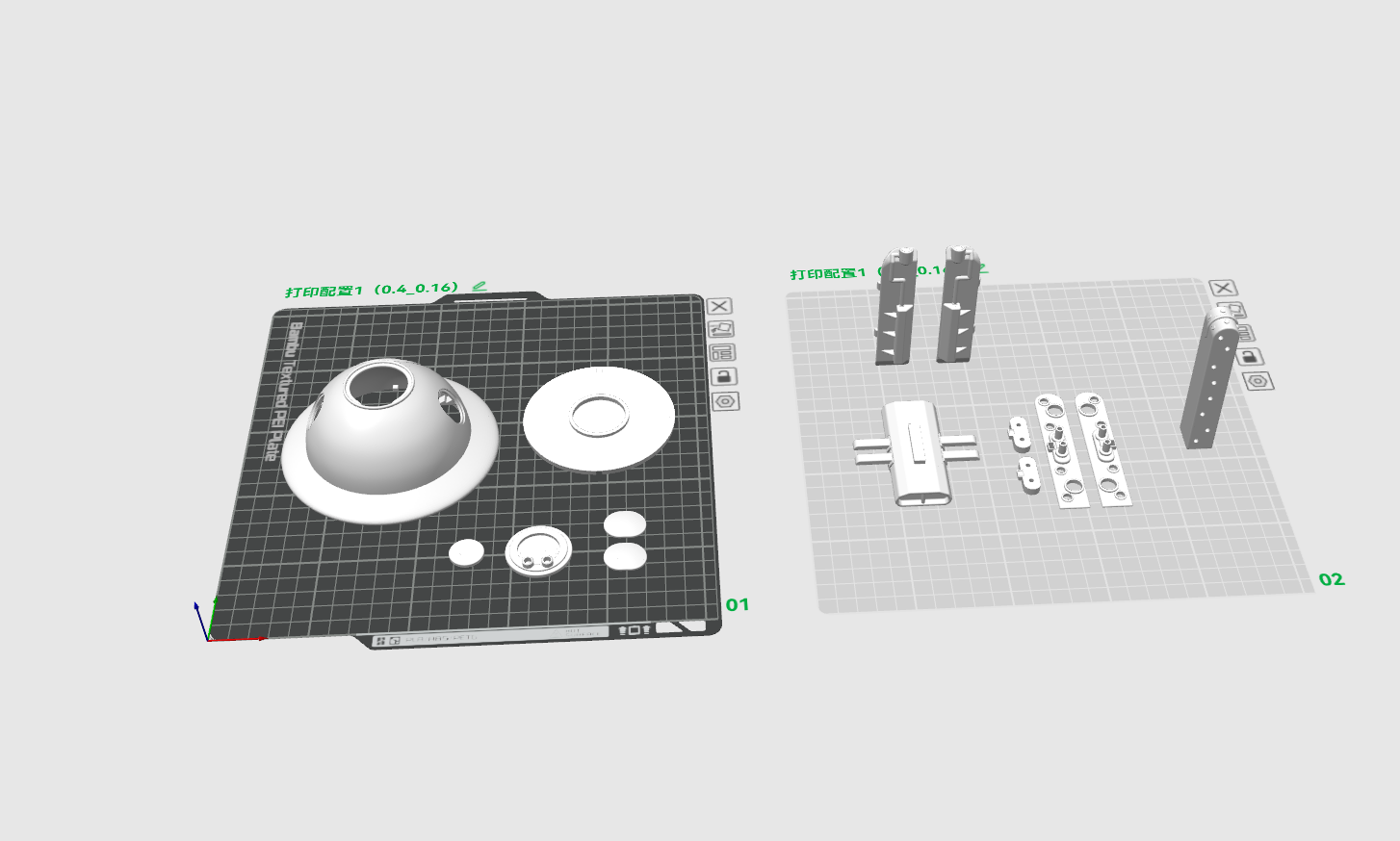 Miniatura 1 do modelo 3D 合金弹头 - 飞碟坦克