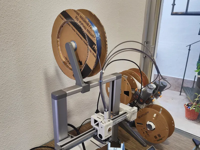 PET spool top mount for A1