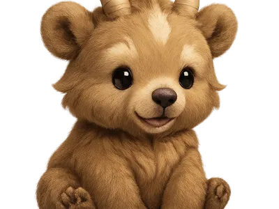Cute Beargoat