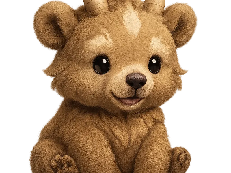 Cute Beargoat