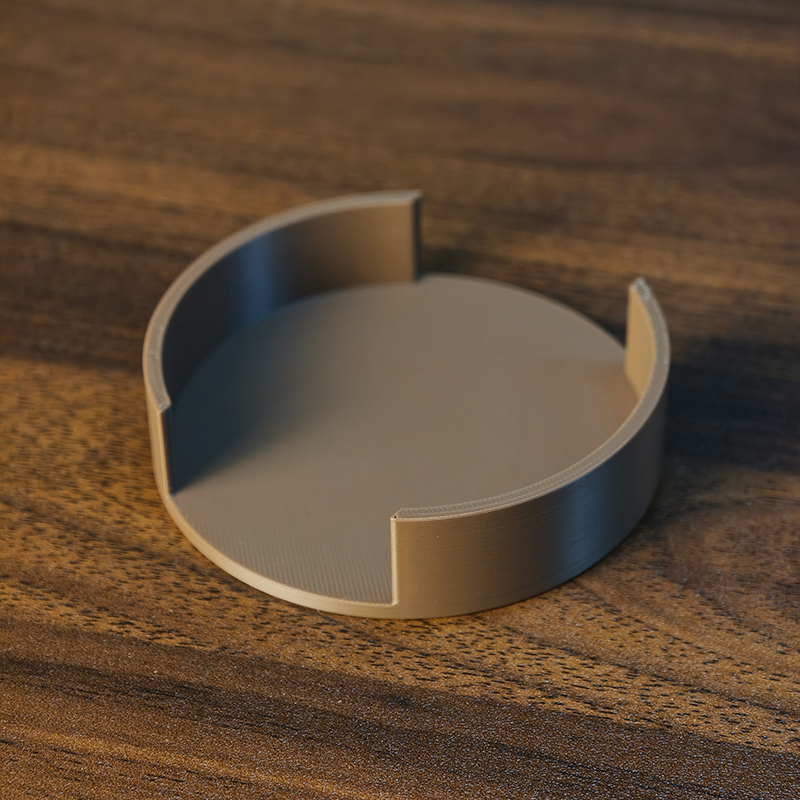 Miniatura 2 do modelo 3D 水波纹杯垫|Water ripple coasters