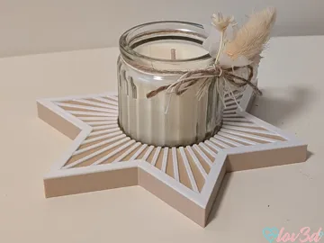 Accesorio de iluminación decorativa: Sunburst Candle Holder Mini Jars (54mm / HÖKGÖK) — vista de referencia 3