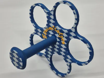 5-Cup Coffee Mug Holder "Bavaria Stromtratzer"