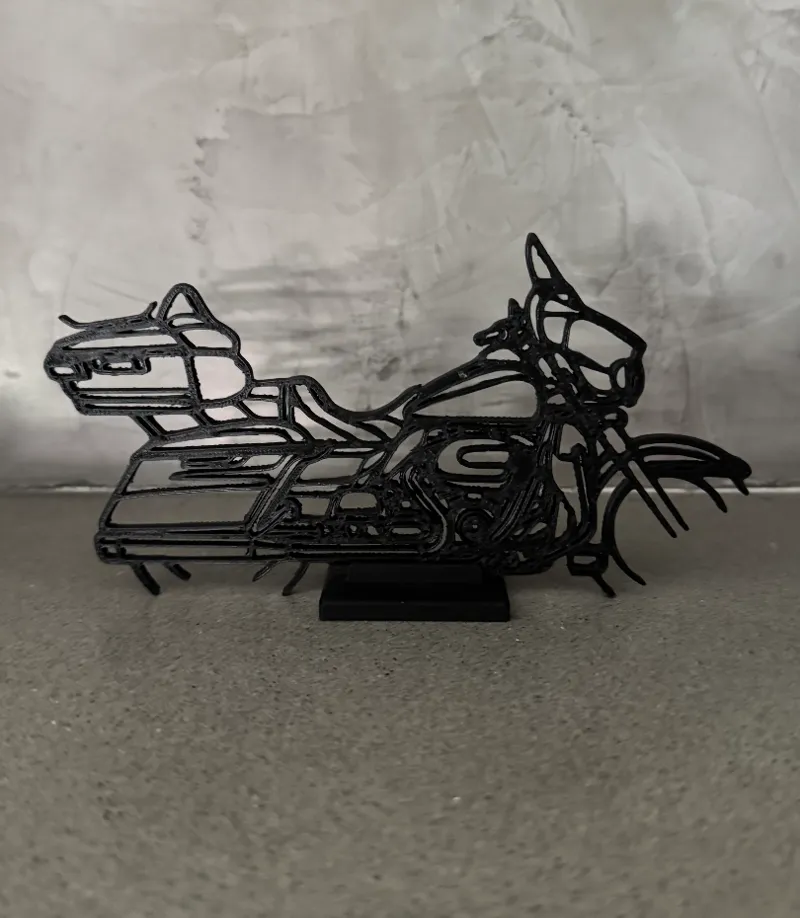 Harley Davidson Electra Glide desk decoration